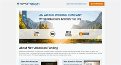 Desktop Screenshot of newamericanagent.com